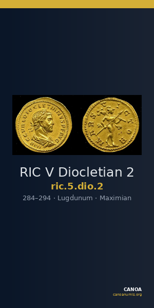 RIC V Diocletian 2 — CANOA