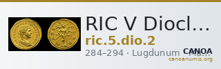 RIC V Diocletian 2 — CANOA