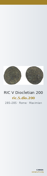 RIC V Diocletian 200 — CANOA