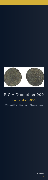 RIC V Diocletian 200 — CANOA