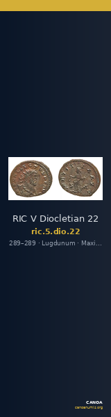 RIC V Diocletian 22 — CANOA