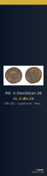 RIC V Diocletian 26 — CANOA
