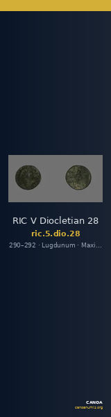 RIC V Diocletian 28 — CANOA