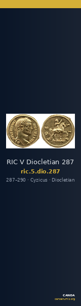 RIC V Diocletian 287 — CANOA