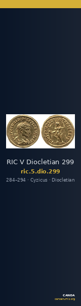 RIC V Diocletian 299 — CANOA