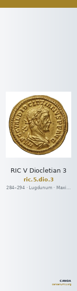 RIC V Diocletian 3 — CANOA
