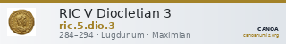 RIC V Diocletian 3 — CANOA