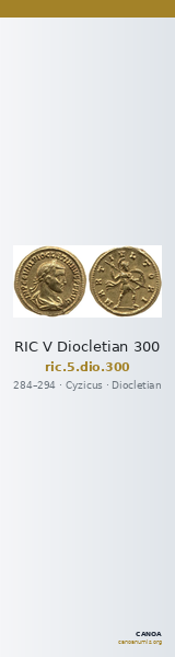 RIC V Diocletian 300 — CANOA