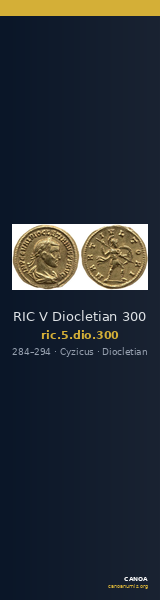 RIC V Diocletian 300 — CANOA