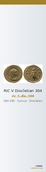 RIC V Diocletian 304 — CANOA