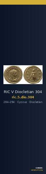 RIC V Diocletian 304 — CANOA