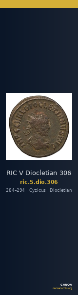RIC V Diocletian 306 — CANOA