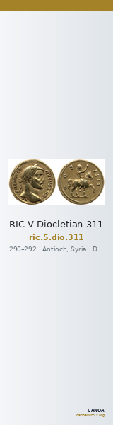 RIC V Diocletian 311 — CANOA