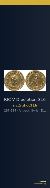 RIC V Diocletian 316 — CANOA
