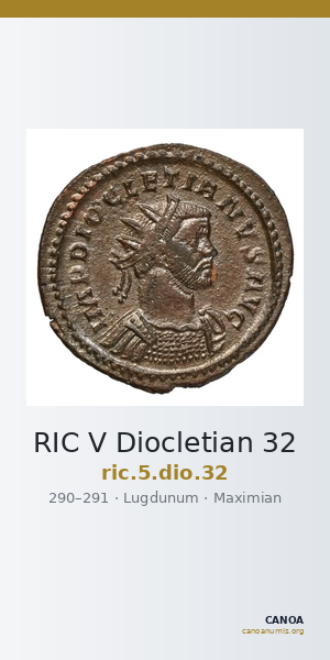 RIC V Diocletian 32 — CANOA