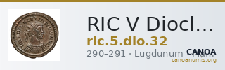 RIC V Diocletian 32 — CANOA