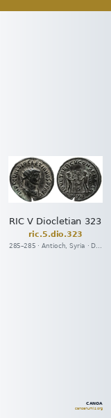 RIC V Diocletian 323 — CANOA