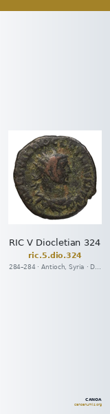 RIC V Diocletian 324 — CANOA
