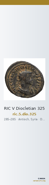 RIC V Diocletian 325 — CANOA