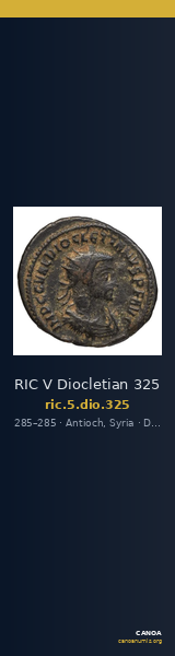 RIC V Diocletian 325 — CANOA