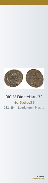 RIC V Diocletian 33 — CANOA