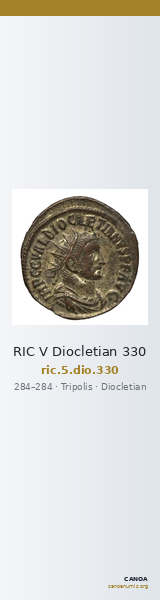 RIC V Diocletian 330 — CANOA