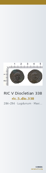 RIC V Diocletian 338 — CANOA