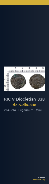 RIC V Diocletian 338 — CANOA