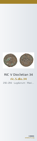 RIC V Diocletian 34 — CANOA