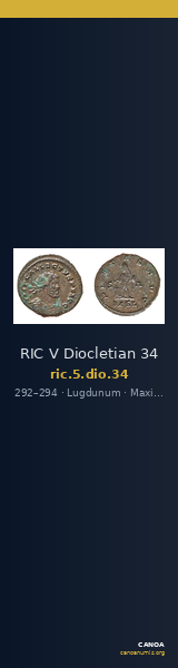 RIC V Diocletian 34 — CANOA