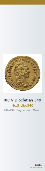 RIC V Diocletian 340 — CANOA