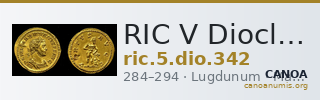 RIC V Diocletian 342 — CANOA