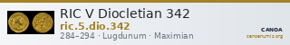 RIC V Diocletian 342 — CANOA