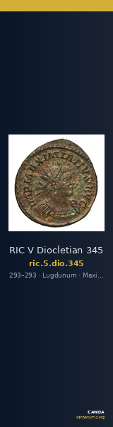 RIC V Diocletian 345 — CANOA