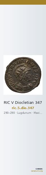 RIC V Diocletian 347 — CANOA