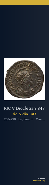 RIC V Diocletian 347 — CANOA
