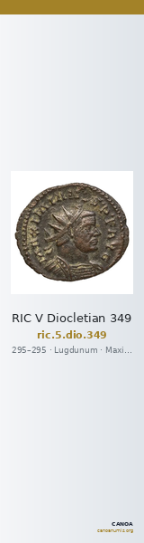 RIC V Diocletian 349 — CANOA