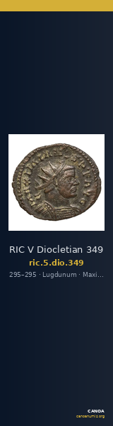 RIC V Diocletian 349 — CANOA