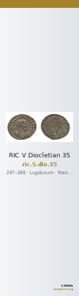 RIC V Diocletian 35 — CANOA