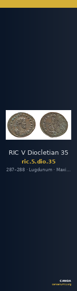 RIC V Diocletian 35 — CANOA