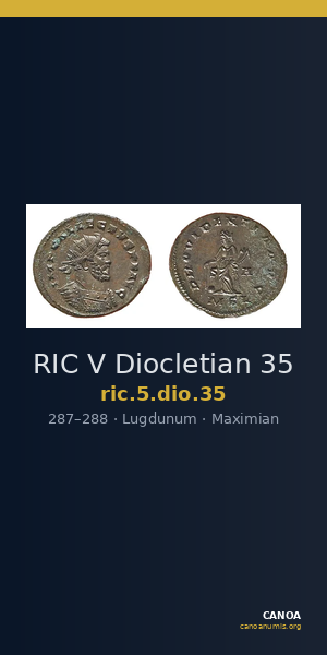 RIC V Diocletian 35 — CANOA