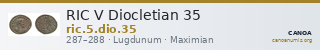 RIC V Diocletian 35 — CANOA