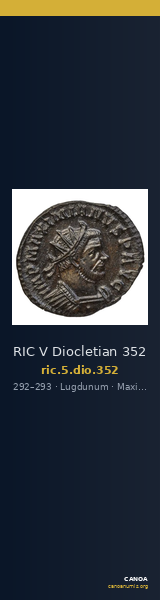 RIC V Diocletian 352 — CANOA