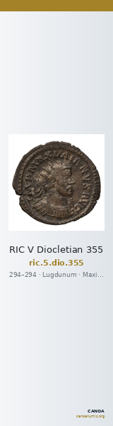 RIC V Diocletian 355 — CANOA