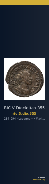 RIC V Diocletian 355 — CANOA