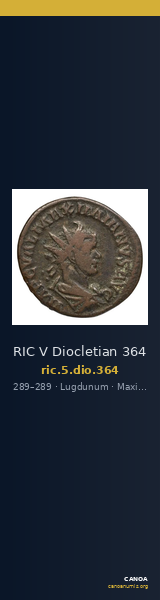 RIC V Diocletian 364 — CANOA