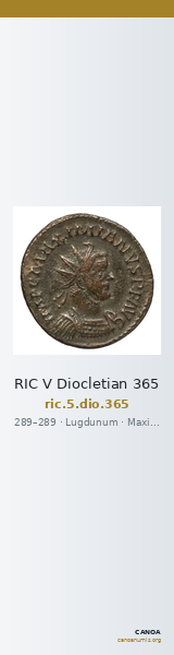 RIC V Diocletian 365 — CANOA