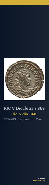 RIC V Diocletian 368 — CANOA