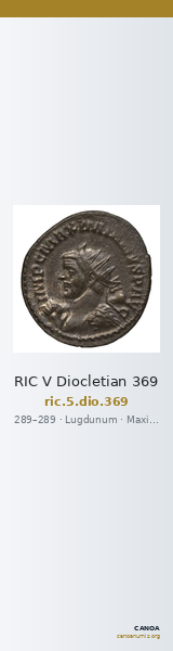 RIC V Diocletian 369 — CANOA