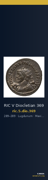 RIC V Diocletian 369 — CANOA